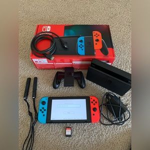 New Nintendo switch!!